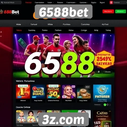 Experiência do usuário na navegação do 6588bet