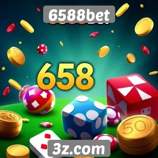 Variedade de jogos disponíveis na 6588bet